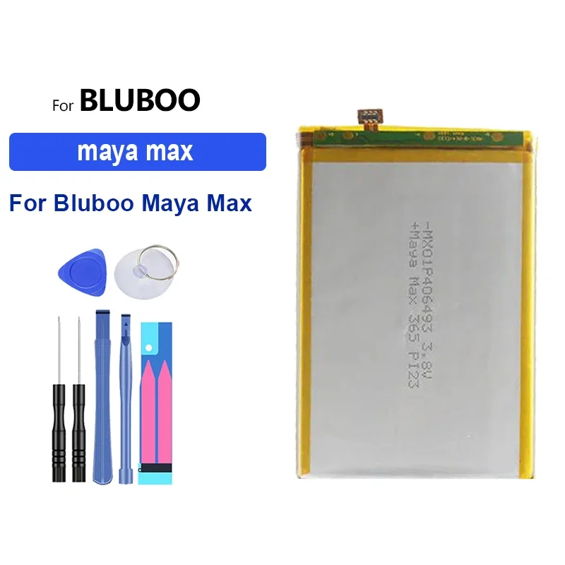 High Capacity Battery C876345400P 2500mAh-4200mAh For BLUBOO PICASSO Xtouch X500 V9 V0450UU Maya Max Portable batteries