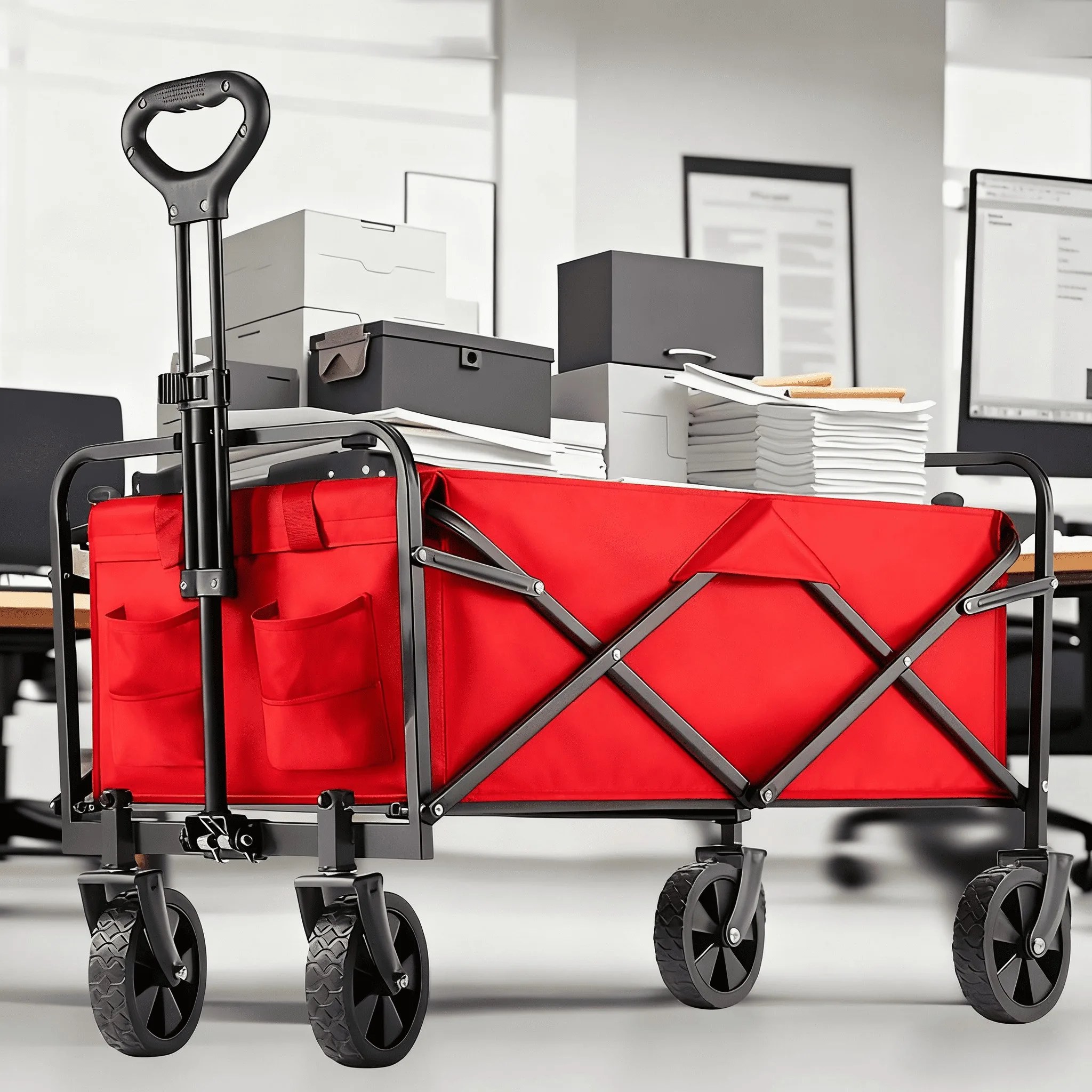 Carrello da Golf Pieghevole Le - Sports Equipment Bag With Wheels recensione e prezzo
