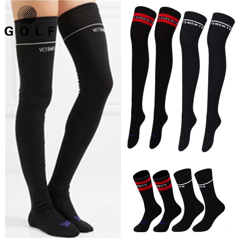 

Anti-Slip Golf Socks for Ladies, Over the Knee Stockings