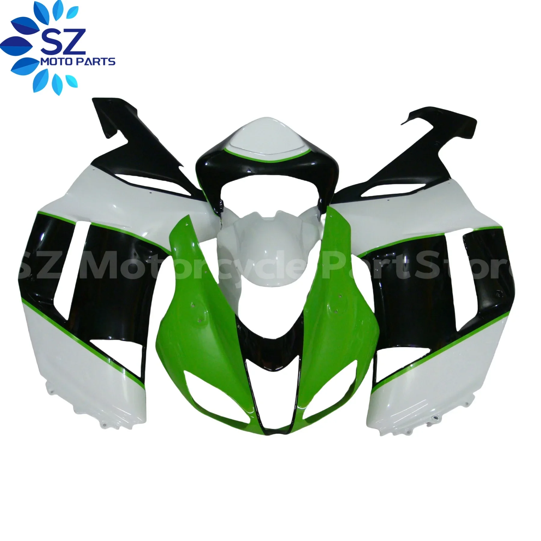 

Bodywork Fairing with Injection ABS for Kawasaki ZX6R 2007 2008 Full Motorcycle Fairing Kit Shell