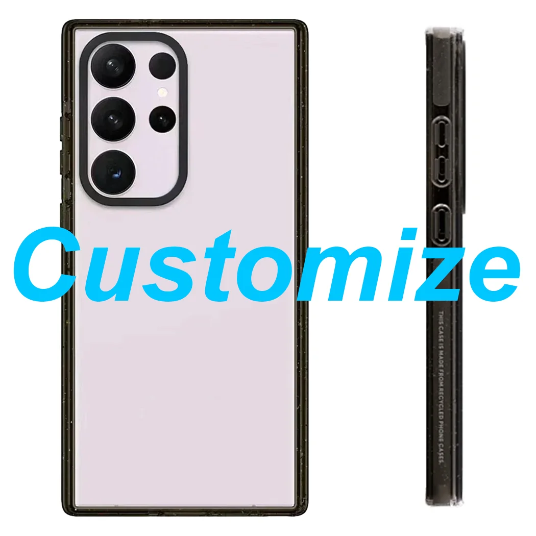 

Black Acrylic Border Phone Cover for Samsung Galaxy S26 S23 S24 S25 Ultra S25+ Plus Case