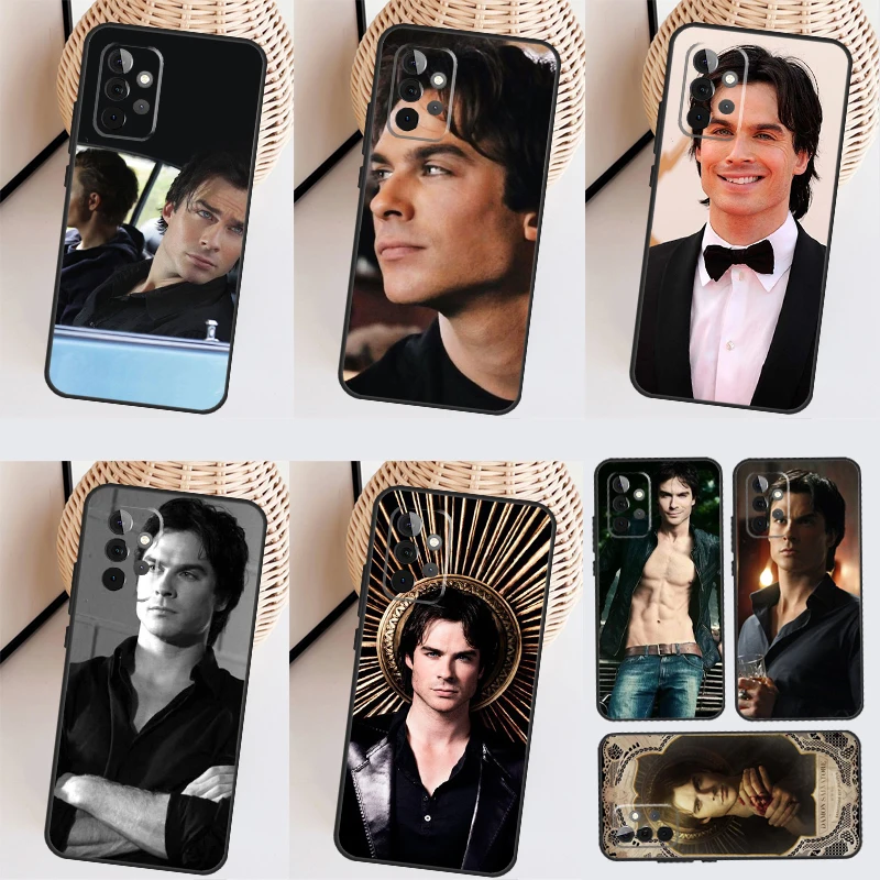 Damon Salvatore Vampire Diaries Phone Case For Samsung Galaxy A34 A54 A14 A13 A23 A33 A53 A73 A52 A42 A32 A22 A12 A51 A71