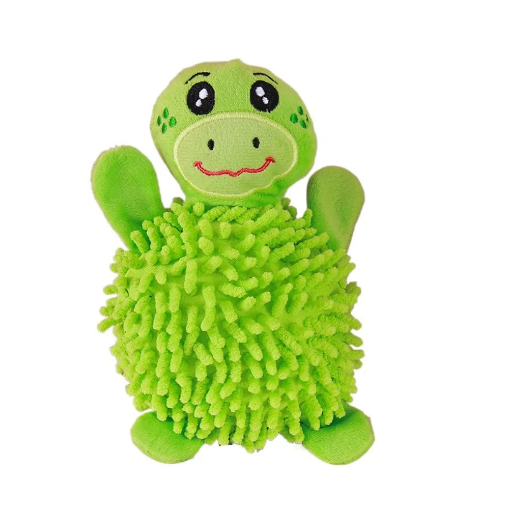 

Funny Bite Resistant Dog Teeth Grinding Toy Interactive Soft Pet Plush Toy Polyester Chew Toy Dental Care