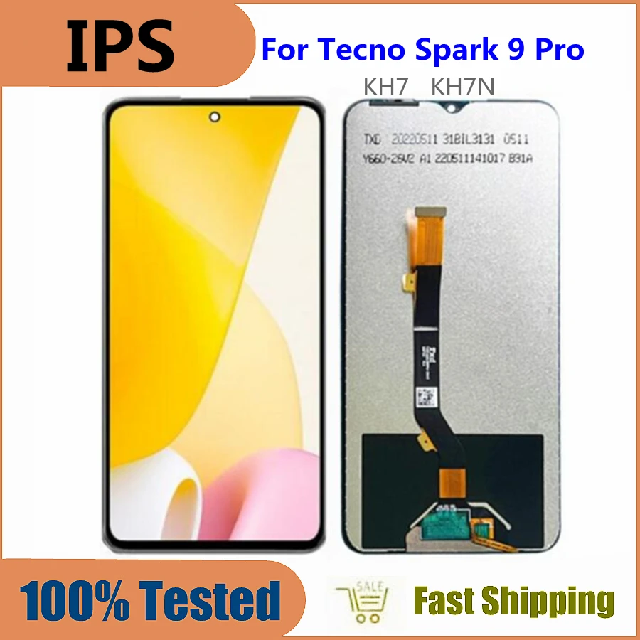 

ЖК-дисплей 6,6 ''для Tecno Spark 9 Pro, для Tecno Spark9Pro Spark 9Pro KH7 KH7n LCD