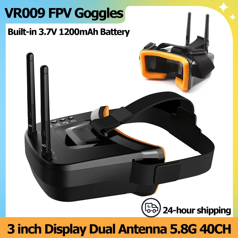 

VR009 Video Headset 5.8G 40CH HD 3Inch 480*320 Display Mini FPV Goggles for FPV Quadcopter Drones Camera & Accessories