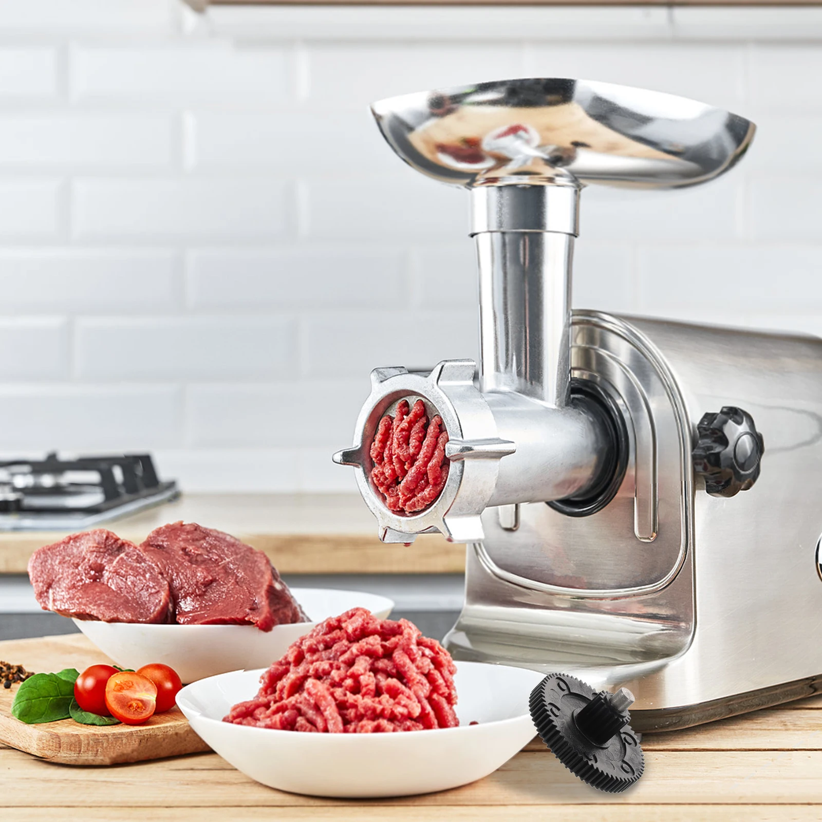 

Teeth Meat Grinder Accessories Kitchen Spare Part Gear Wheel Mechanism Food Chopper Electric