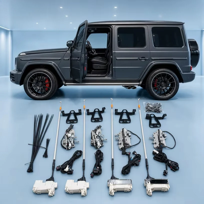 Upgrade Modification Accessories Electric Suction Door Lock Soft Close for Mercedes-Benz G Class Power Suction Soft Lock