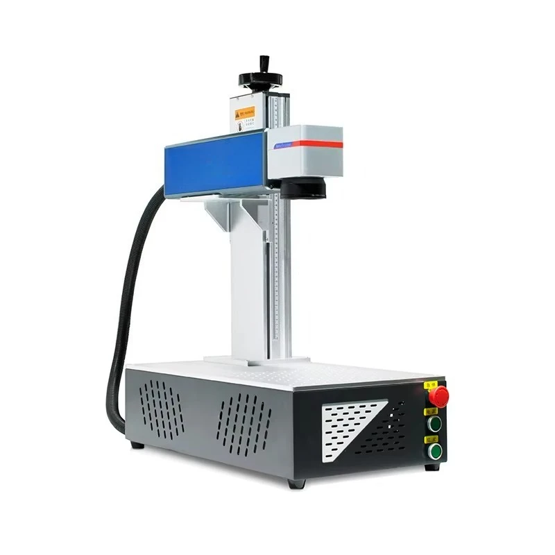

All-in-One Portable Laser Marking Machine Small Metal Plate Engraving with Air Cooled Fiber Laser