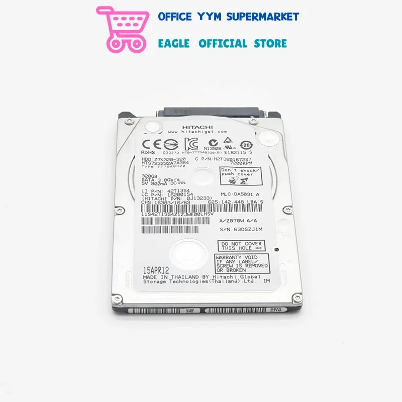 1X CR649-67008 HDD for DesignJet T795 T795PS Hard Disk Drive Formatter Fix 0811 Error CN727-CR649