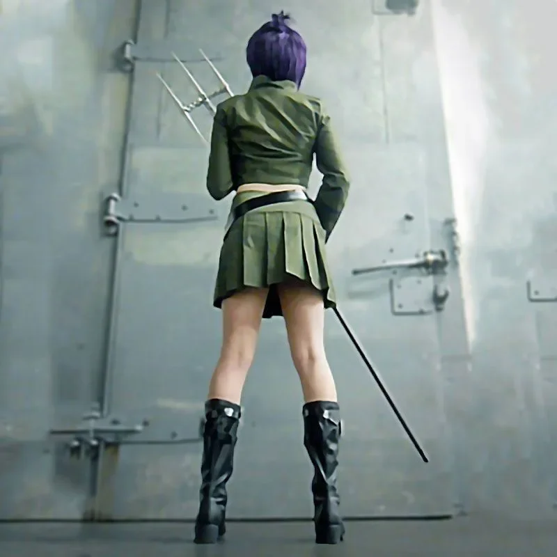 MN1 أنيمي هيتمان تولد من جديد كورومو دوكورو تأثيري كوكويو زي شعر مستعار كروم دوكورو زي مدرسي حفلة الهالوين البدلة 8/yG