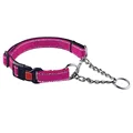 Pet collar rose red