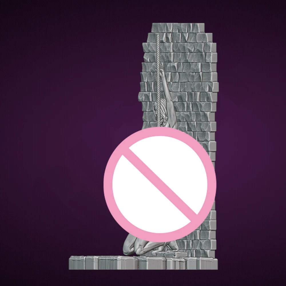 

1/24 Male Female Slaves NSFW Resin Figurine Toy Unpainted GK Doll Unassembled 3D Print Assembly Miniature Reduction Statue Toy