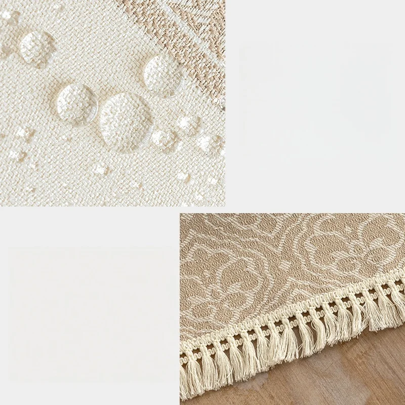 Table à manger minimaliste nordique avec tissu à longue bande, Table à thé, armoire latérale, décoration en tissu de couverture, nouveau drapeau de Table étanche