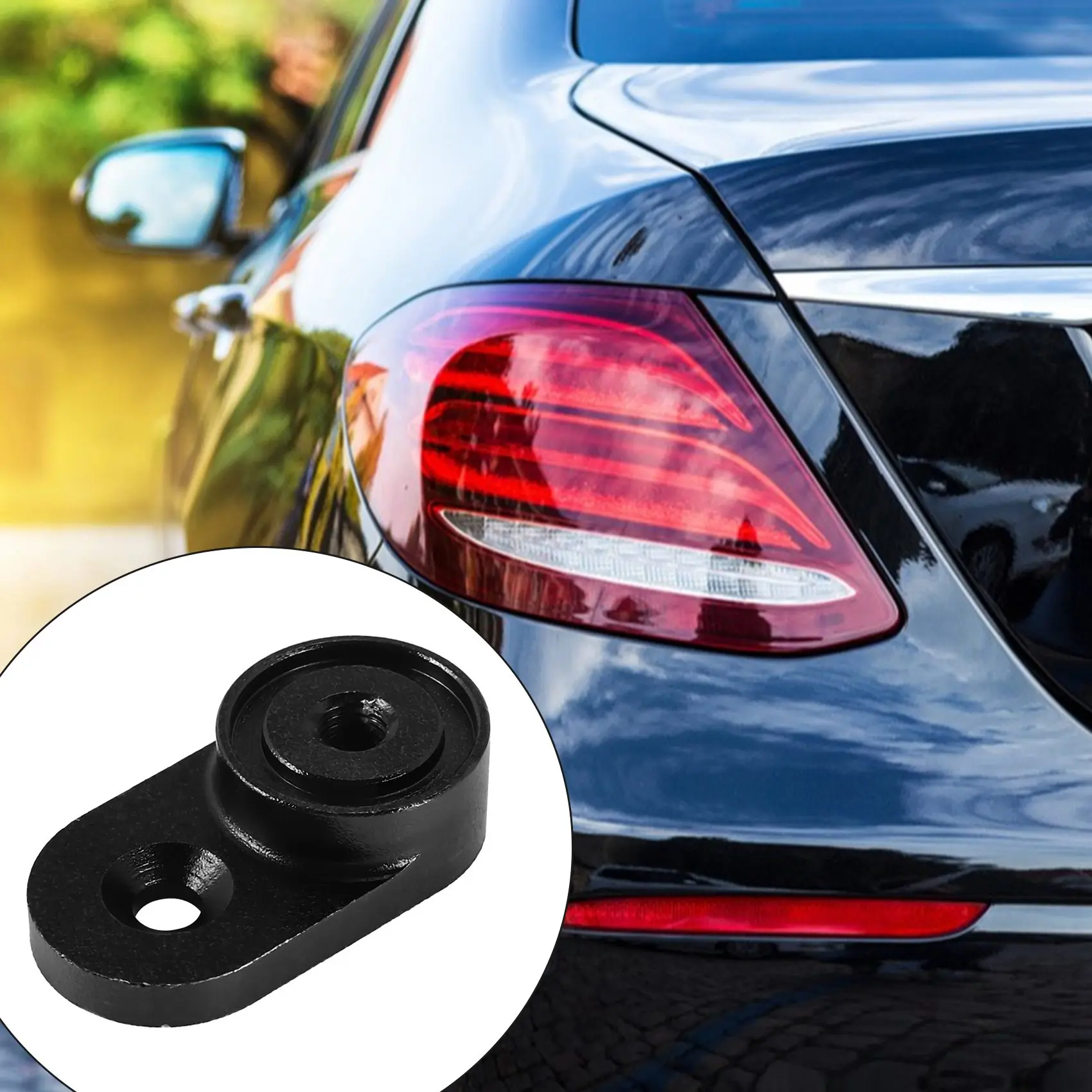 AEA7-أسود سيارة الخلفي الجذع المفسد الجناح الناهض رفع تمديد عدة لفورد فوكس ST هاتشباك 4Dr 2013-2019 -RS 2016-2019 #3