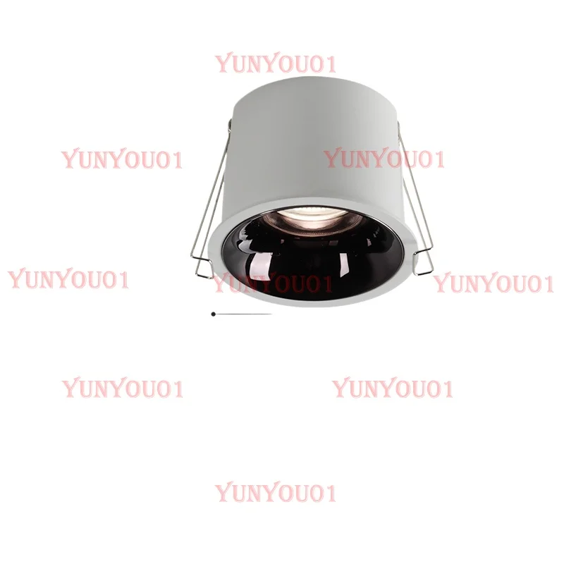 Anti-glare Downlight Living Room Aisle Kitchen Embedded RG0 Full Spectrum High Display Eye Protection Without Main Light