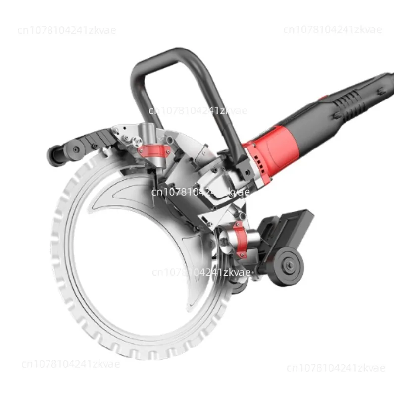 Industrial High‑frequency Brushless Ring Saw, High‑power Handheld Dust‑free Concrete Wall Cutting Machine