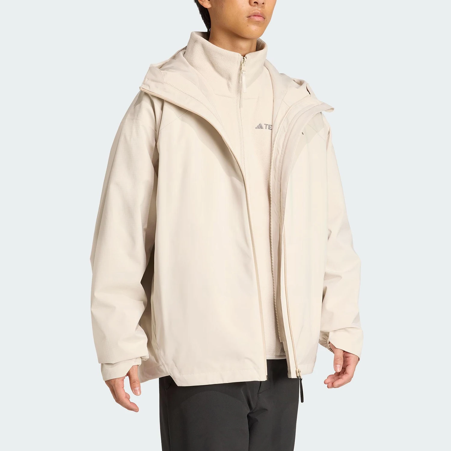 Adidas genuine XPL FLC 3IN1 Men's Outdoor Fleece Jacket JV8687