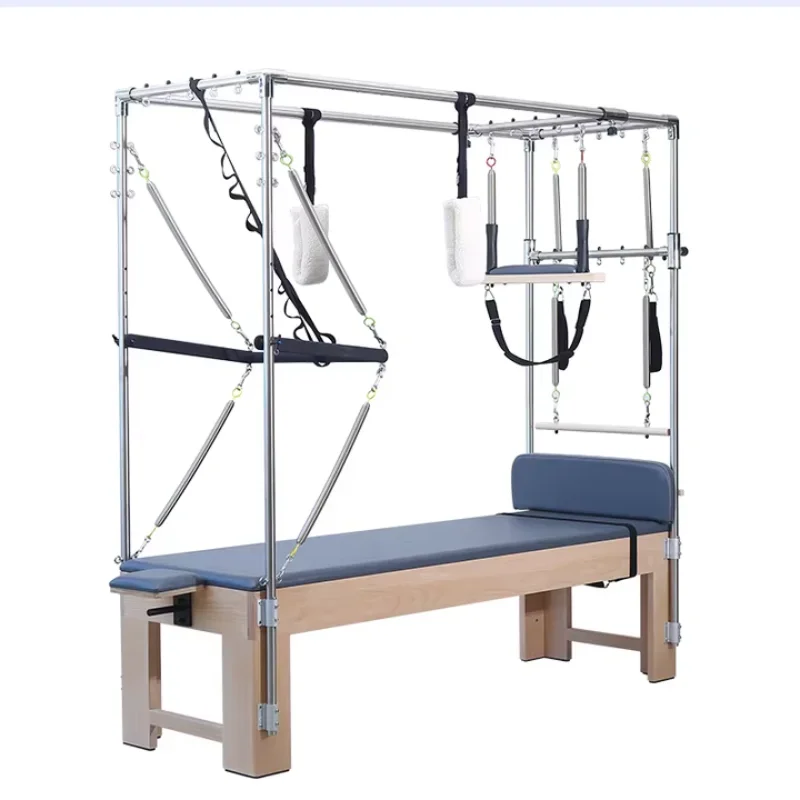 Deren Pilates EquipmentMulti-Functional Equipment Wholesale Fitness Maple Wood Yoga Pilates Cadillac Bed