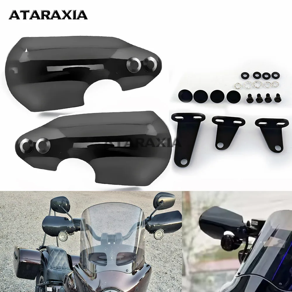 

Motorcycle Handguards for Harley Softail Handlebars For Harley Softai Breakout/Softail Fat Boy/Softail Fat Bob 2018-2025