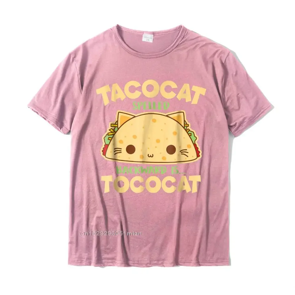 Tacocat Spelled Backwards Is Tacocat Funny Cat Shirts Tshirts Tees High Quality Cotton Funny Personalized Men