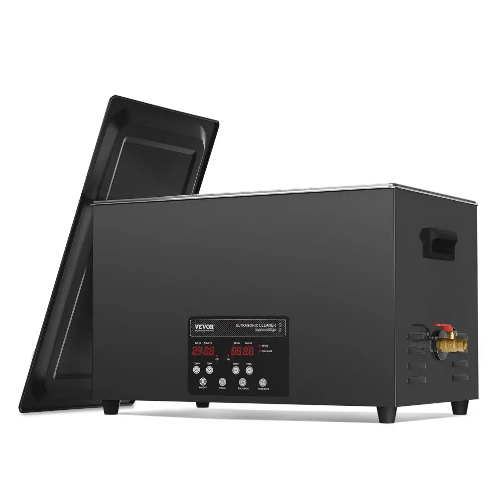 

30L Ultrasonic Cleaner 600W Digital Cleaning Machine with Degassing and Gentle Mode 40kHz Industrial Ultrasonic Cleaning Device