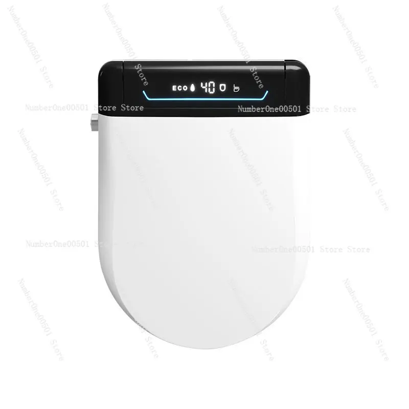 

Smart Toilet Seat Bidet Cover Auto Flip Foam Shield Warm Water Wash Dry Universal V Type