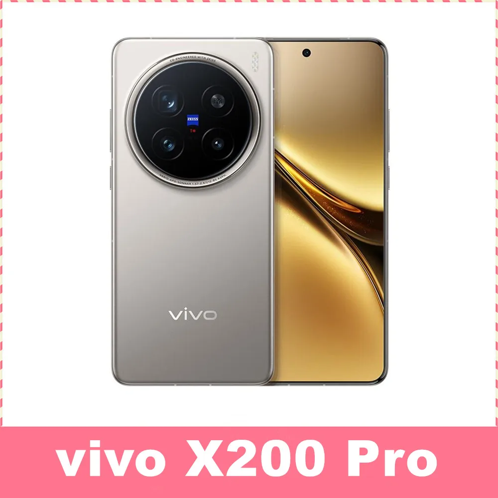 Vivo-X200 pro Android 15望遠カメラ、寸法9400, 6.78 