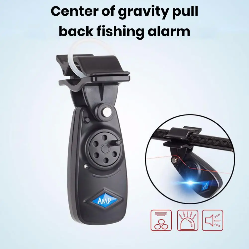 Fish Bite Alarm Night Fishing Tackle Led Bite Alarm with Loud Sound Installation for Effective Fishing Reminders Fishing Alarm