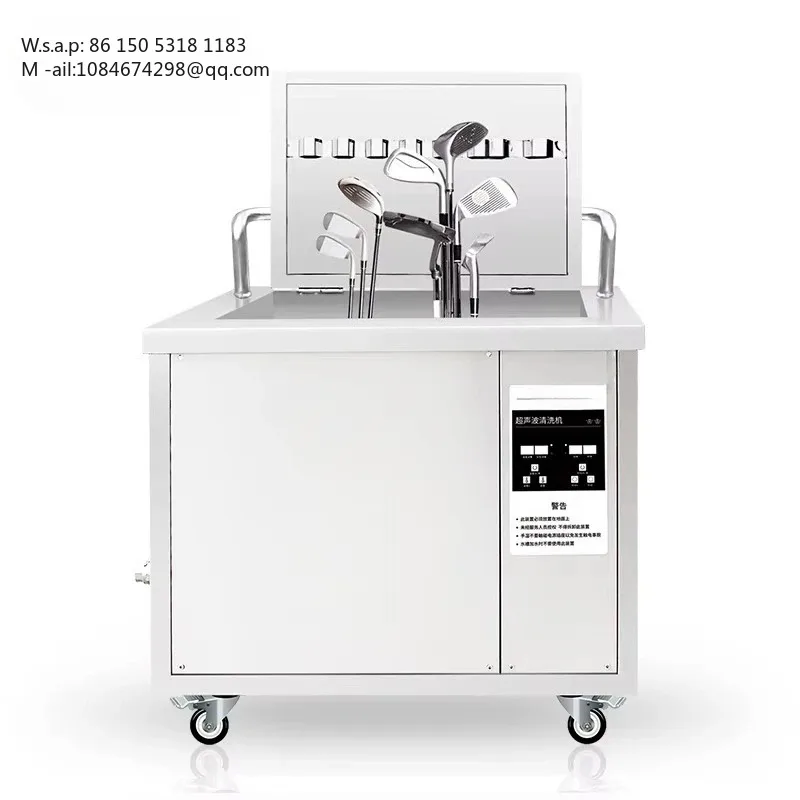 Portable Industrial Ultrasonic Cleaner with Adjustable Power, Heating & Timer, Bearing Shaft Degreasing Ultrasonic Cleaning Mach
