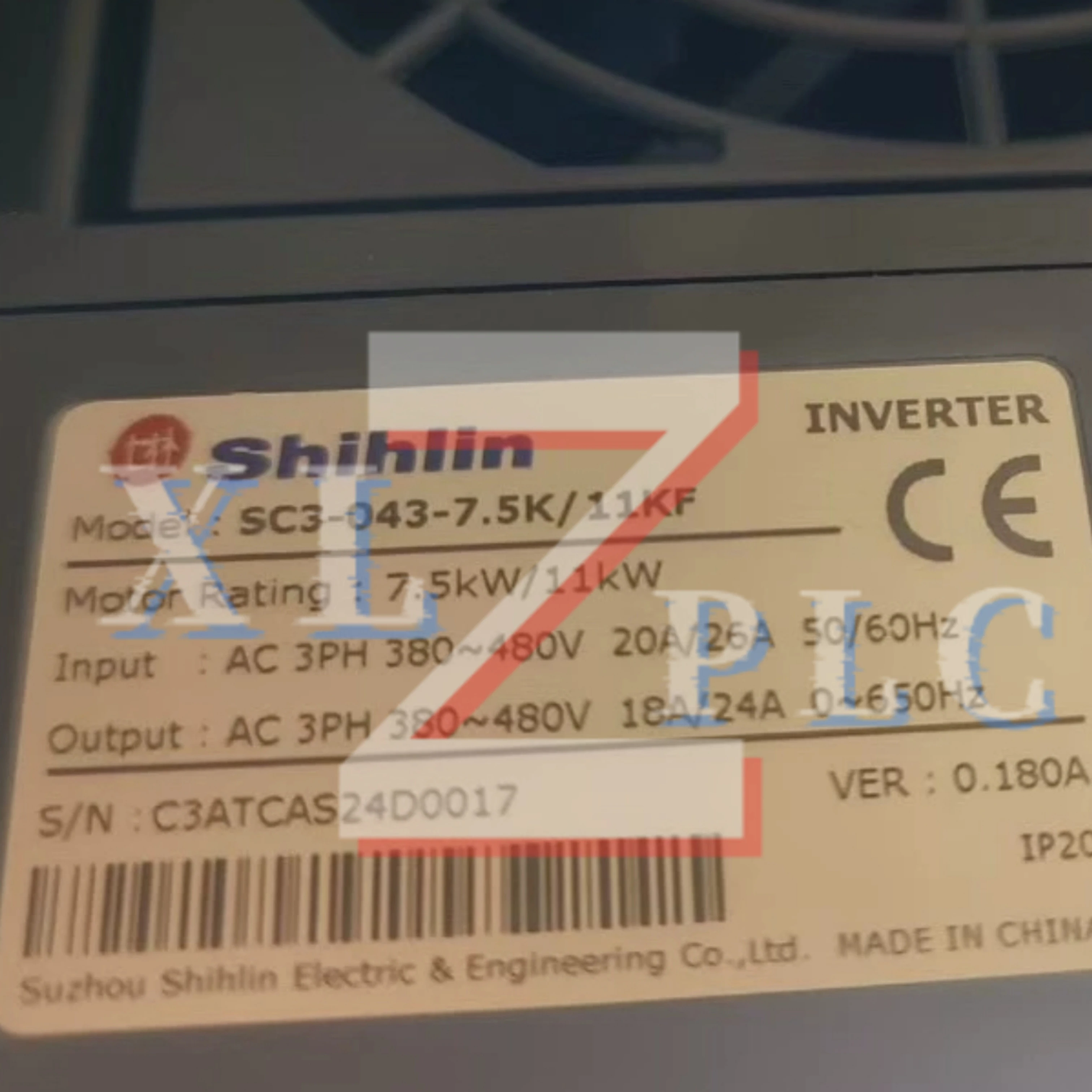 

SC3-043-7.5K-11KF Преобразователь частоты новый в наличии