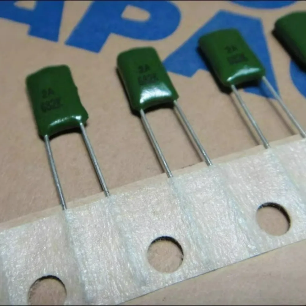 

50PCS CL11 0.0068uf/100v 6.8nf 6800pf 6n8 682 New 4.7mm Film Capacitor