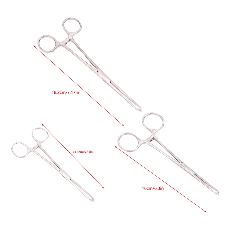 1 buah alat tang pencabutan Forceps tisu baja tahan karat Forceps Alice Tang tisu lunak