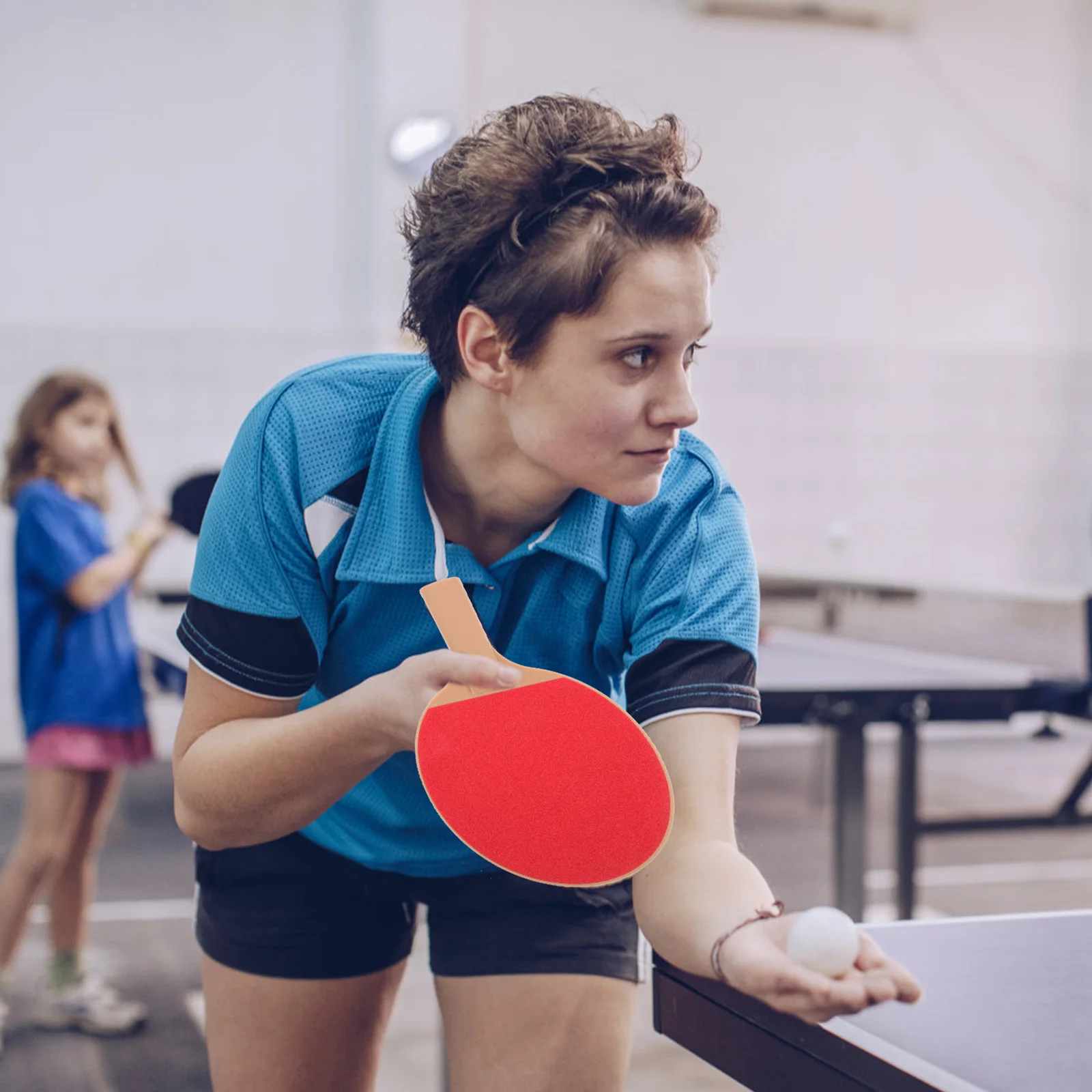 

Outdoor Games for Kids Table Tennis Racket Set Toys Device Pingpong Plastic Bouncy Paddles Child