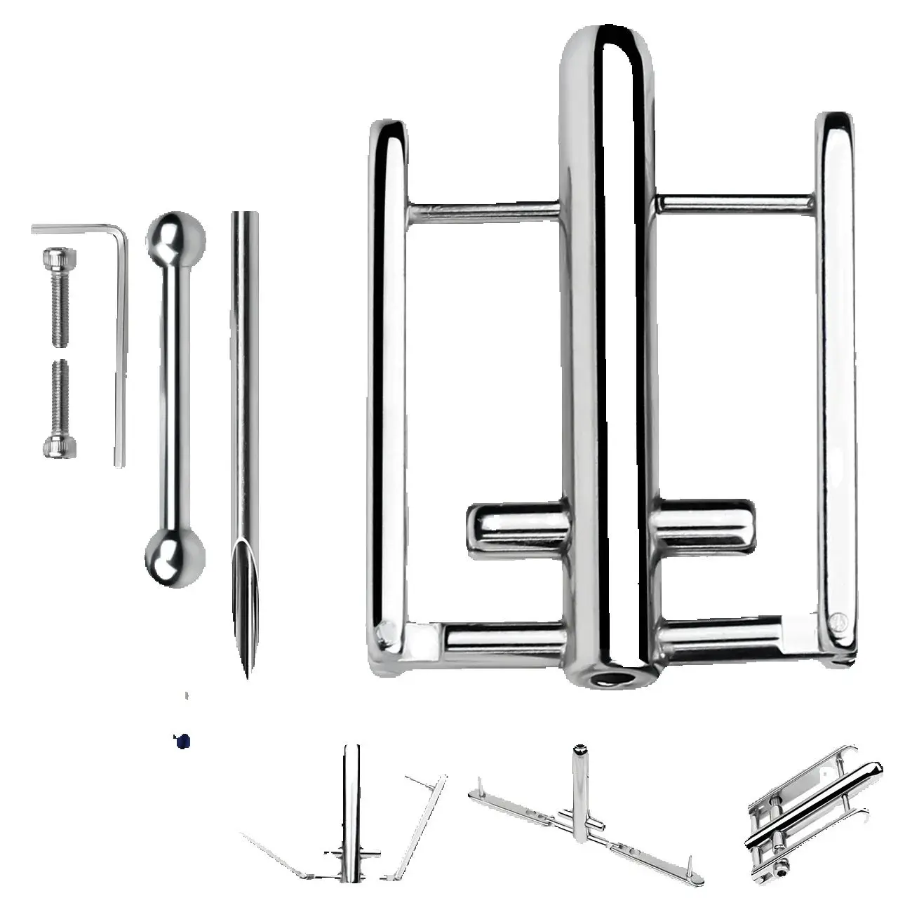 Reusable Penis Enhancer Plug Dilator Urethral Stretcher Adjustable Expander Male Prostate Stimulation Male Masturbator Sex Toys