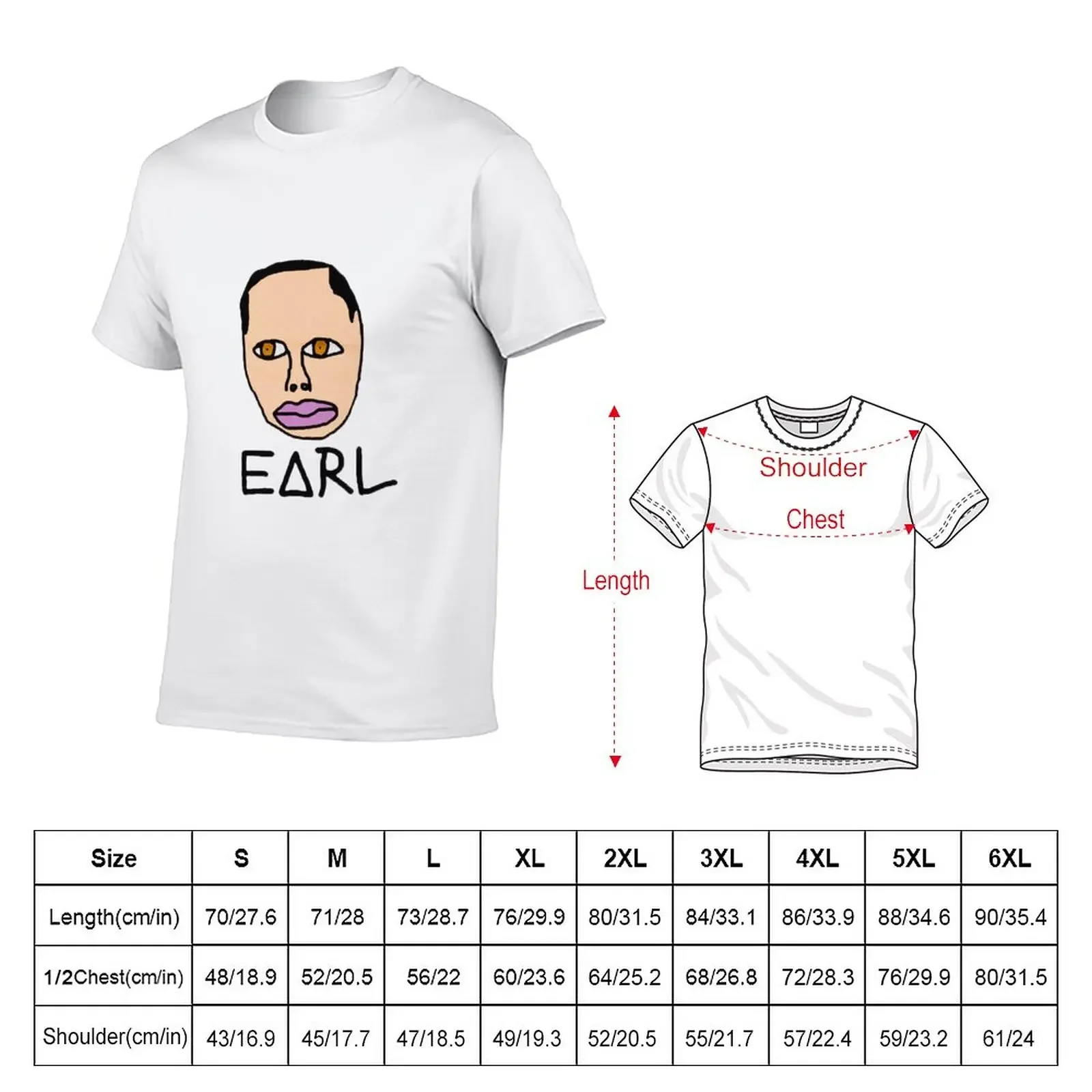 EARL SWEATSHIRT T-Shirt Aesthetic clothing summer clothes new edition mens t shirt