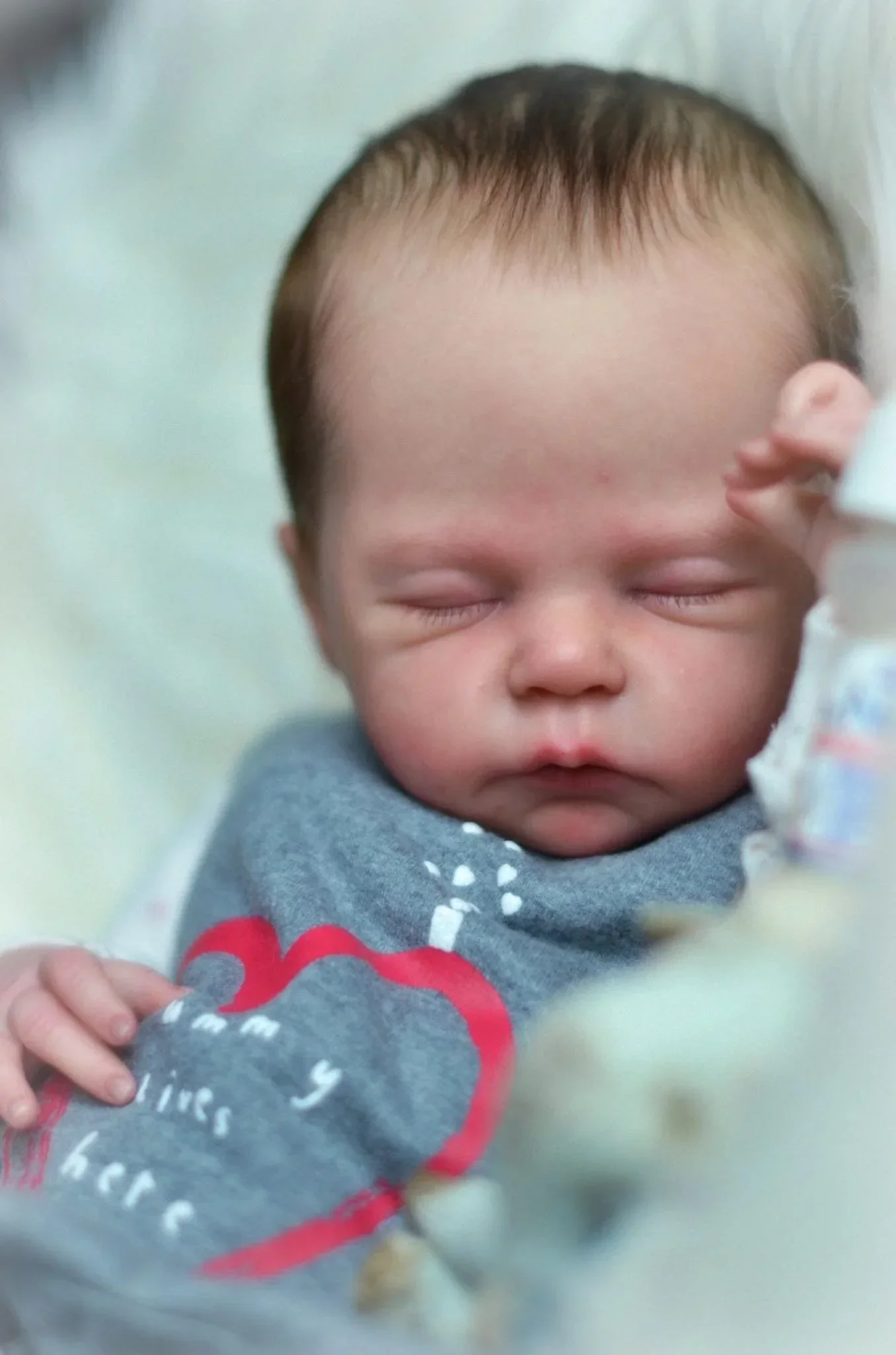 Alix reborn boneca kit nova chegada 21 Polegada inacabado sem pintura em branco diy peças de boneca com pano corpo boneca de arte colecionável