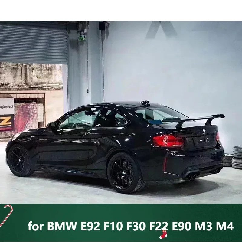 

Новый! Углеродный спойлер типа LMP для BMW E92 F10 F30 F22 E90 M3 M4, универсальные аксессуары для заднего крыла багажника автомобиля