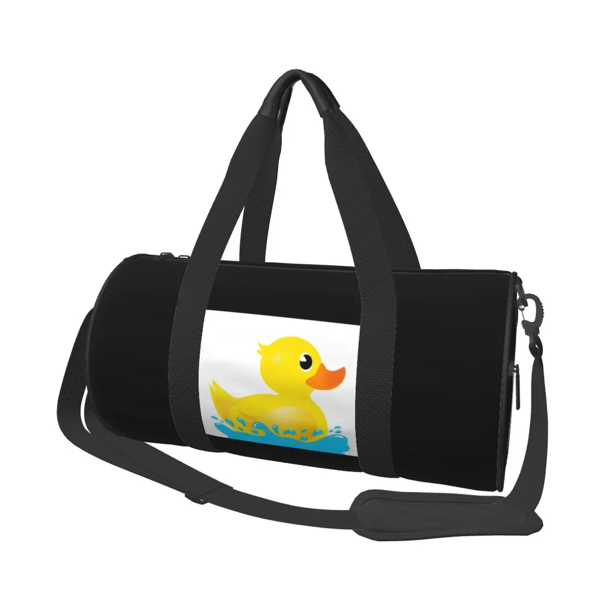 

Желтая резиновая большая спортивная сумка Duck & Splash Водонепроницаемая дорожная сумка Duffle Сумки Сумка для фитнеса