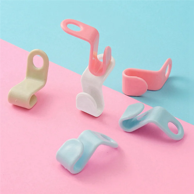 

【NEW】48-Piece Clothes Hook Connection Hook Folding Hook Hanger Link Buckle 4 Colors Clothes Hook