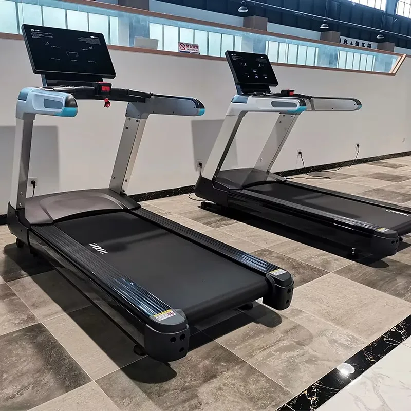 Direct Gym Fitness Club Office Use Big Touch Screen Professional Treadmill Commercial Running Machine