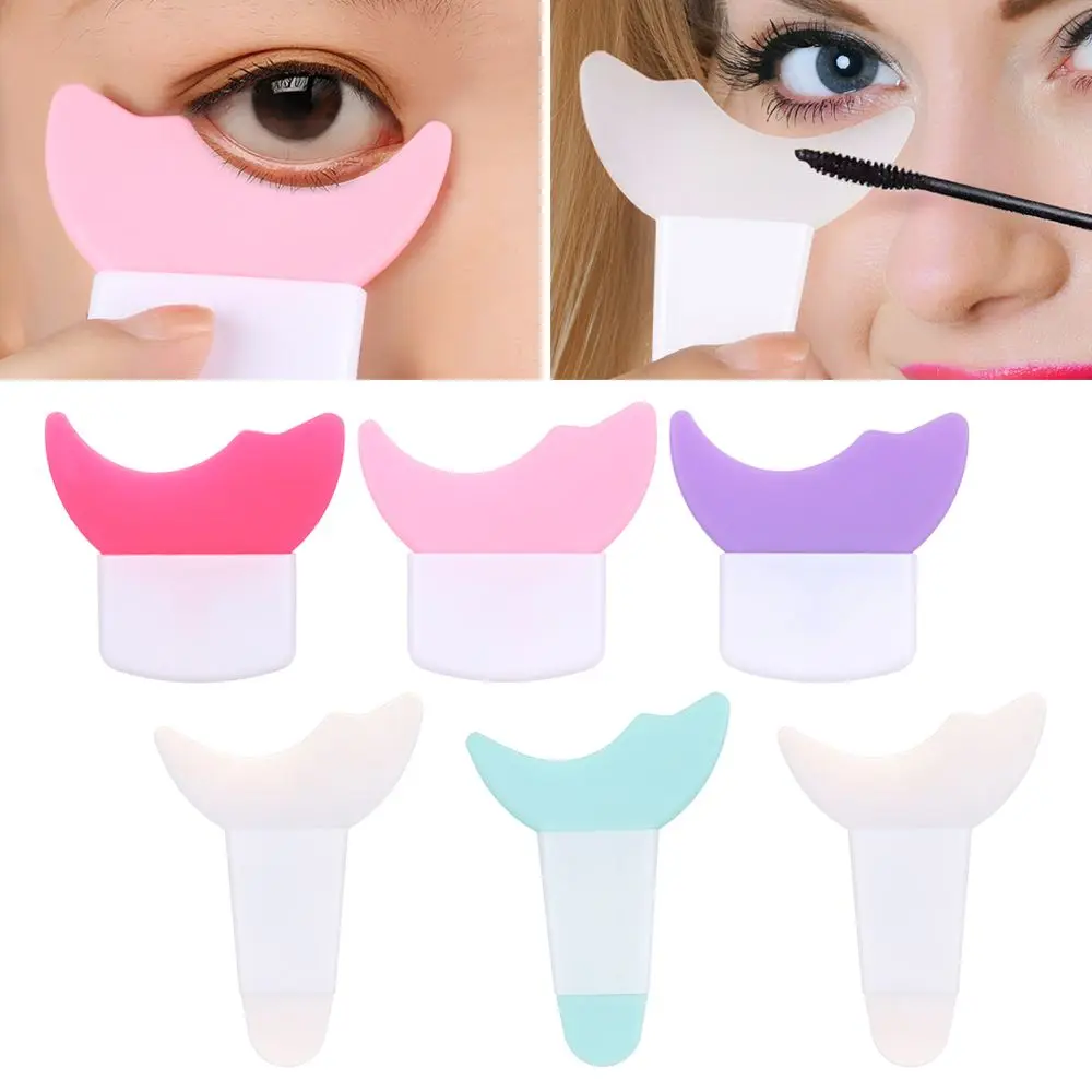 Multifunctional Professional Beauty Eyebrow Eyeliner Template Mascara Baffle Shaper