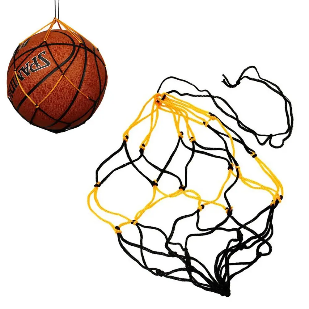 

practical Nylon Ball Football Net Bag Mesh Bag Basketball