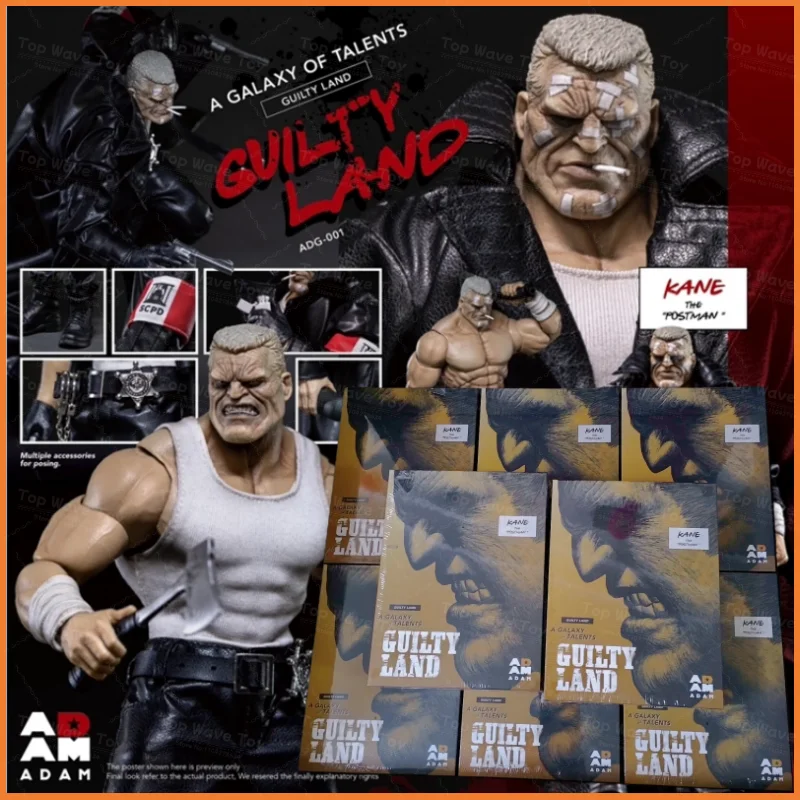 2026 Nieuw Op Voorraad ADAM GUILTY LAND KANE Postbode 1/12 Schaal Sin City Stof Outfit Soldaat Action Figure Anime Model Speelgoed Gift