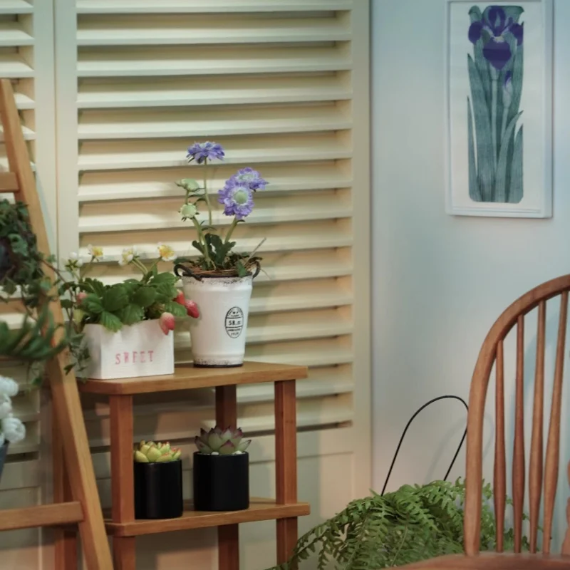 1/6 Poppenhuis Model Meubelaccessoires 45cm Houten Scherm Ruimte Partitie Achtergrond Bjd Blyth Soldaat Lol Scène Prop Decor