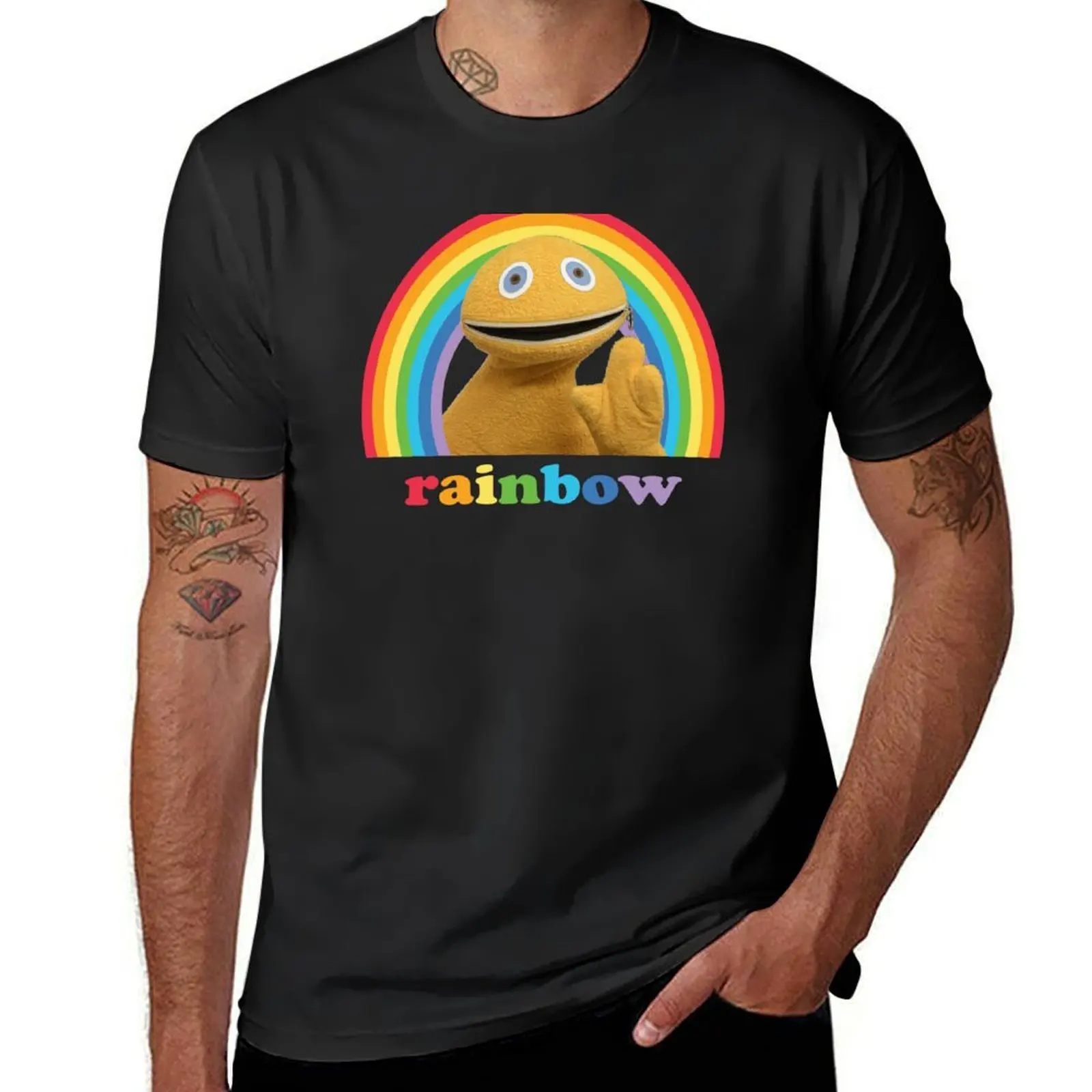 Zippy, rainbow T-Shirt heavyweights summer tops mens graphic t-shirts big and tall