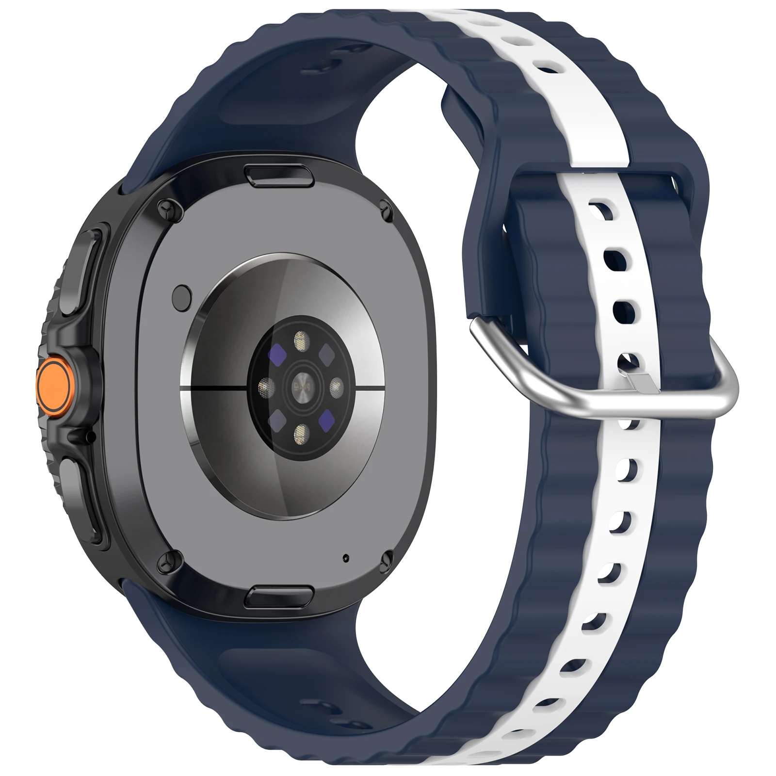 الأصلي الرياضة سيليكون حزام لساعة سامسونج جالاكسي 8 44 مللي متر 40 مللي متر سوار معصمه لساعة جالاكسي 8 الكلاسيكية 46 مللي متر سير شريطي