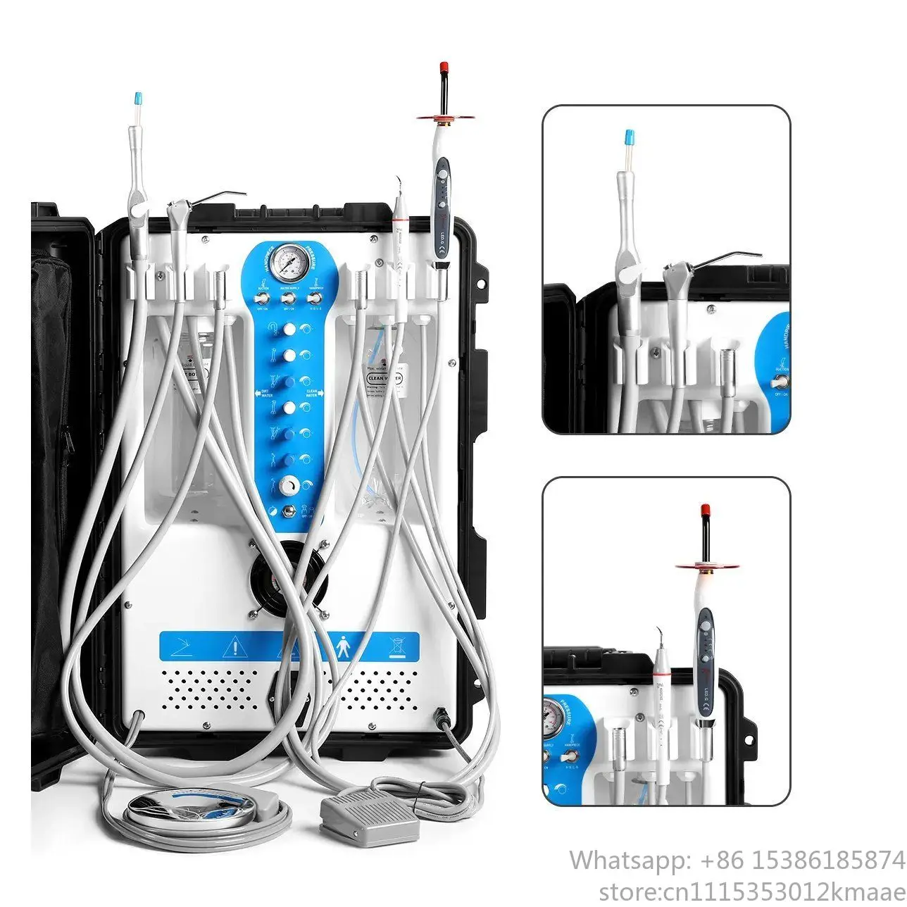 CE Approved South Korea Popular Build in Compressor Veterinary Clinic Dental Turbine Unit