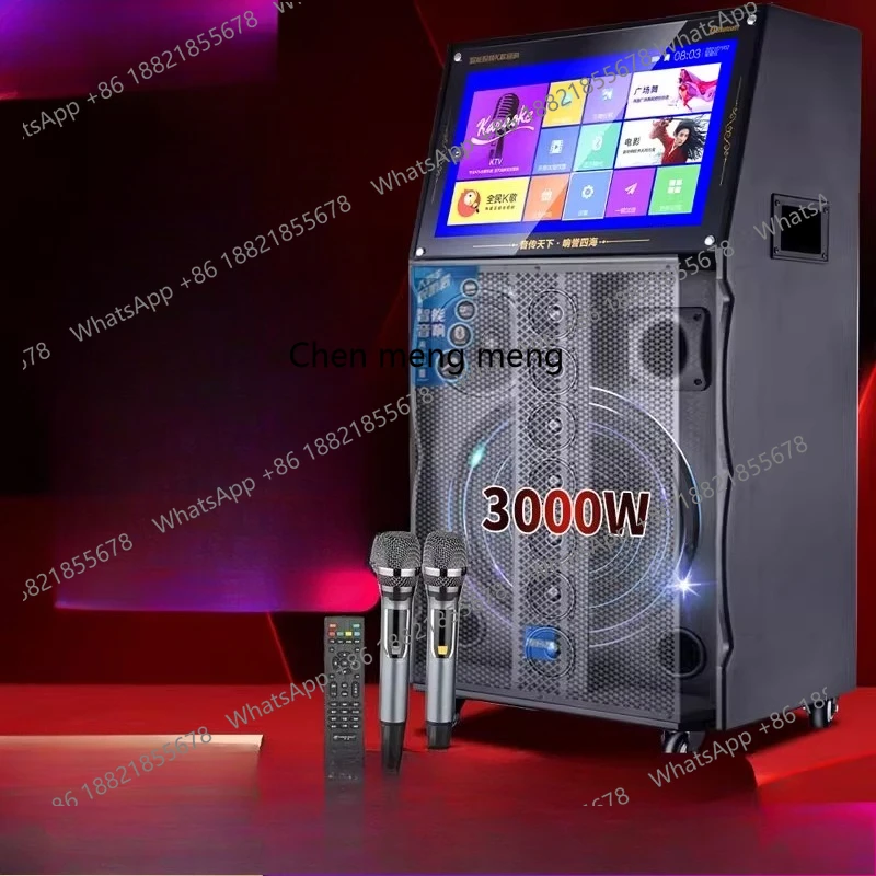 屋外スクエアダンスモバイルカラオケホームカラオケとダンスカラオケジュークボックスハイパワースピーカー