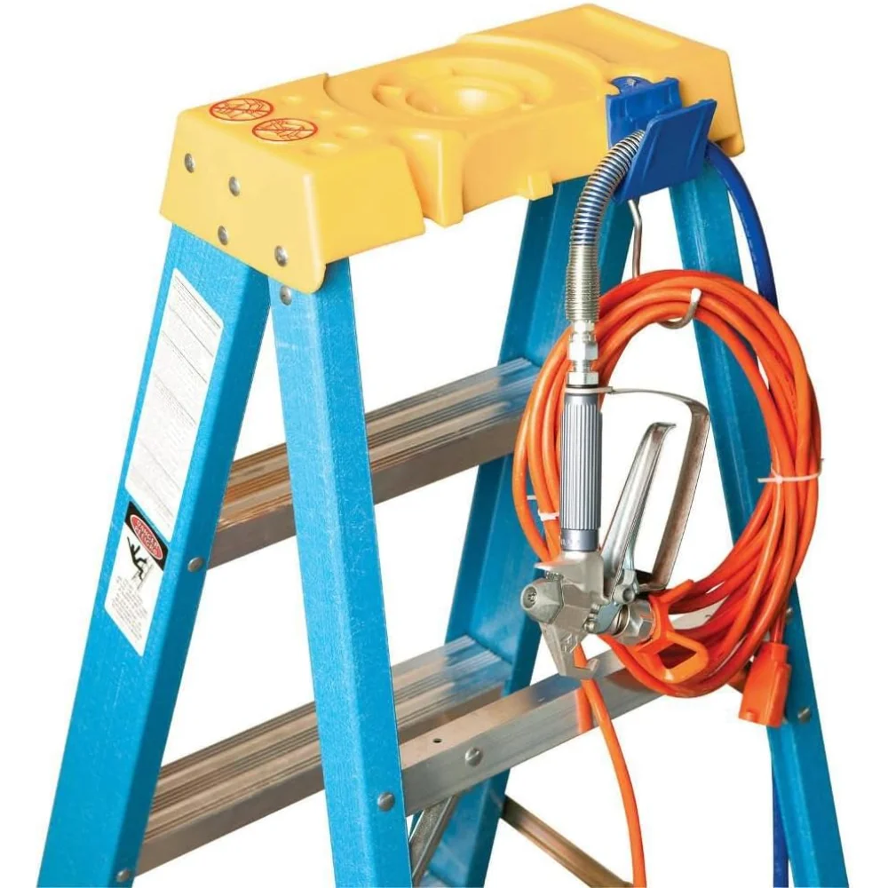 Step Ladder, 250 Lb, 3 in, 3-1/8 in Front X 1-3/4 in Rear, 2-Foot