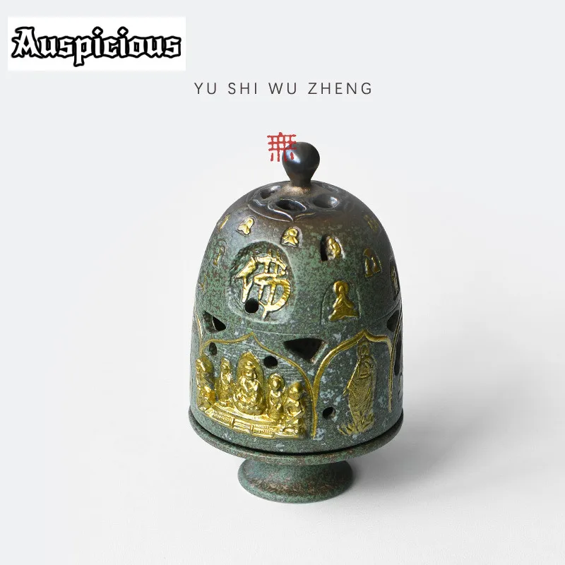 اليدوية زن البوذية جروتو حامل البخور ضباب التدخين البواخر البخور المشتعلة مبخرة لوازم الشاي الهدايا الحرفية